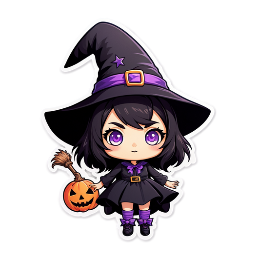 Witch - Halloween Sticker