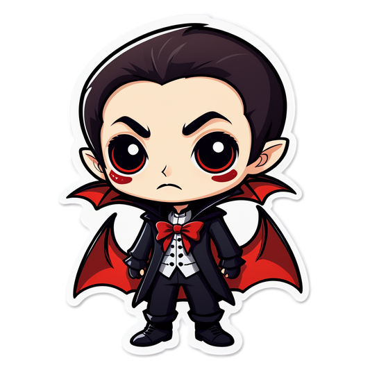 Vampire - Halloween Sticker
