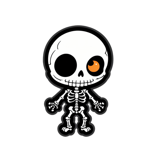 Skeleton - Halloween Sticker