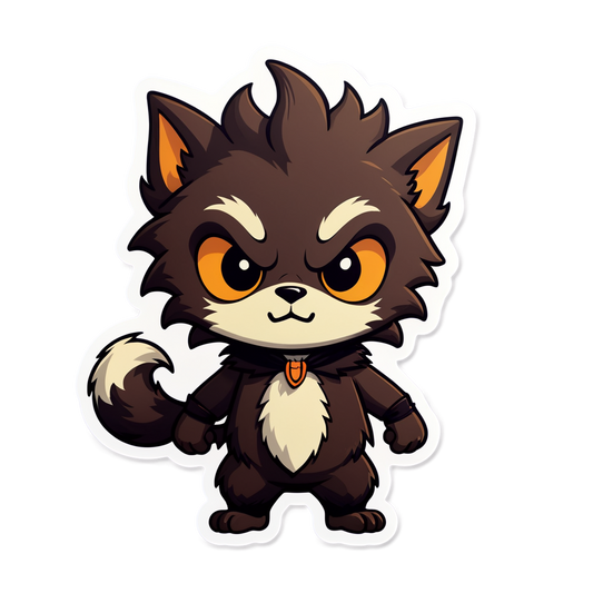 Werewolf - Halloween Sticker