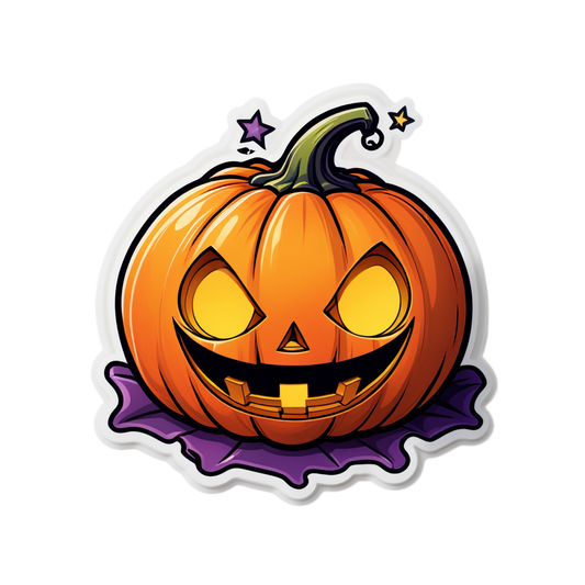 Jack-o’-Lantern - Halloween Sticker