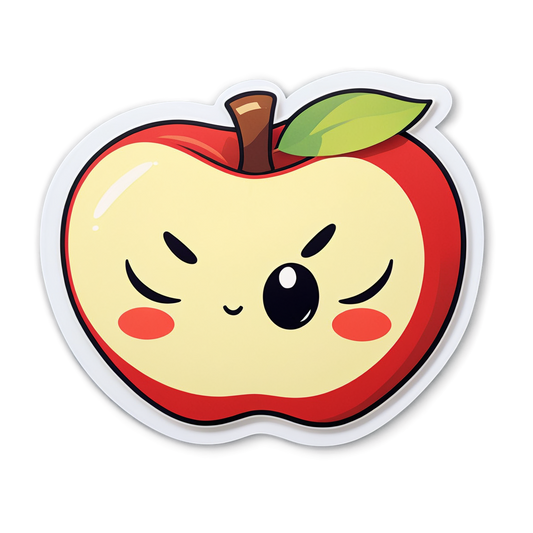 Apple - Halloween Sticker