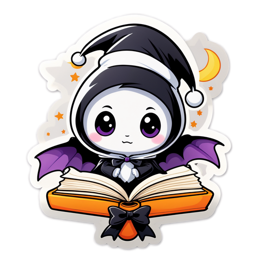 Magic Book - Halloween Sticker