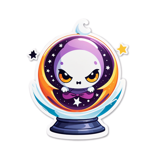 Crystal Ball - Halloween Sticker