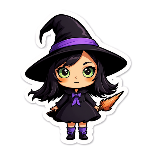 Witch Hat - Halloween Sticker