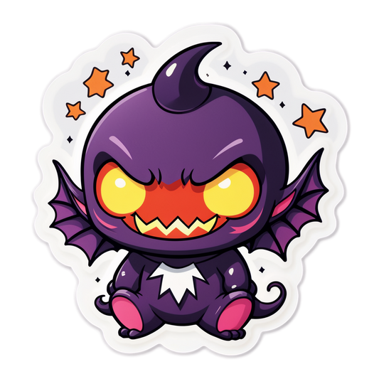 Demon - Halloween Sticker