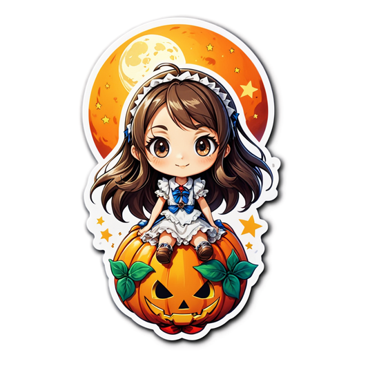 Harvest Moon - Halloween Sticker