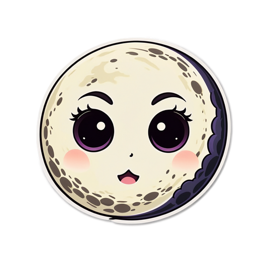 Full Moon - Halloween Sticker