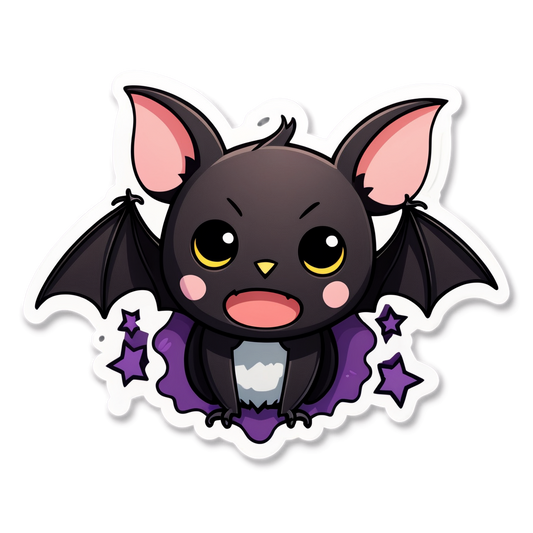 Bat Swarm - Halloween Sticker