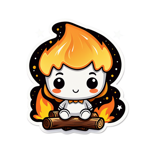 Campfire - Halloween Sticker