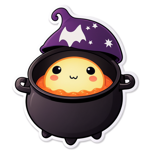 Cauldron Soup - Halloween Sticker