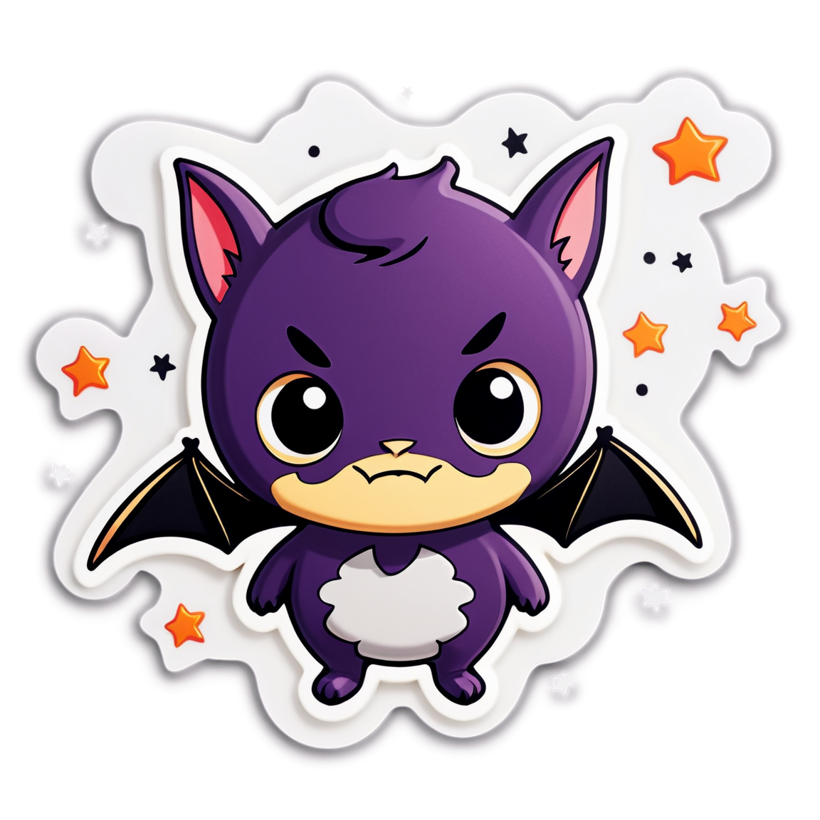 Bat Cookie - Halloween Sticker