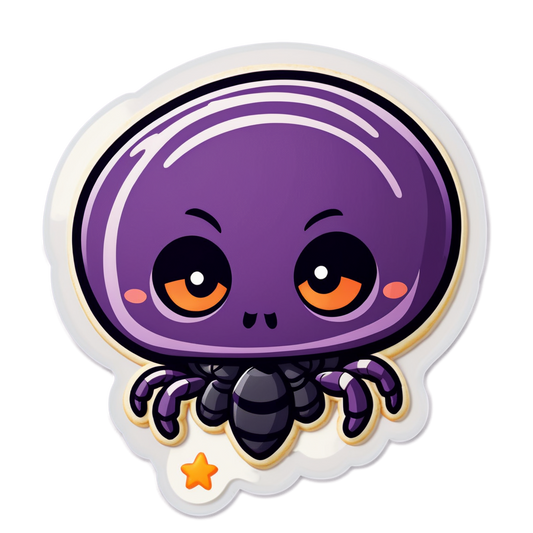 Spider Cookie - Halloween Sticker