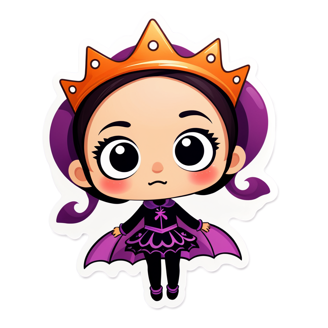 Crown - Halloween Sticker