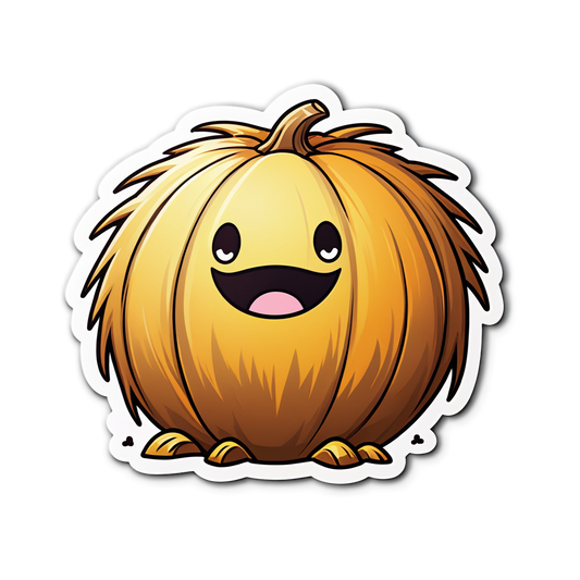Hay Bale - Halloween Sticker
