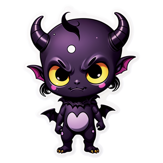 Baby Demon - Halloween Sticker