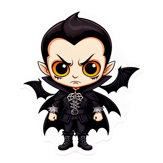 Vampire - Halloween Sticker