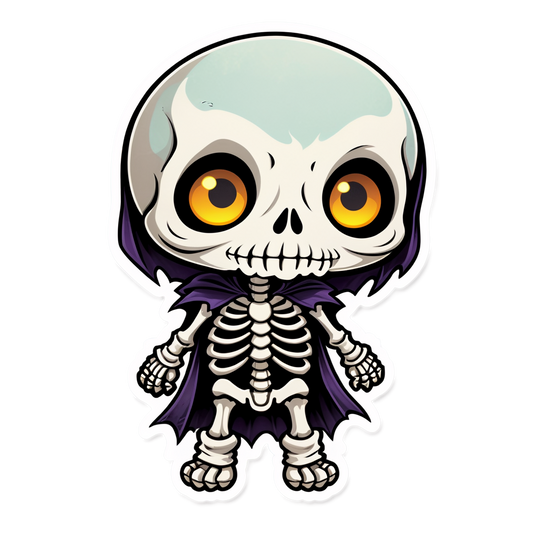 Skeleton - Halloween Sticker
