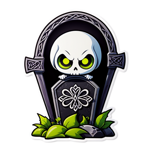 Tombstone - Halloween Sticker