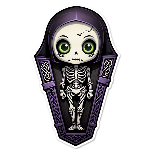 Coffin - Halloween Sticker