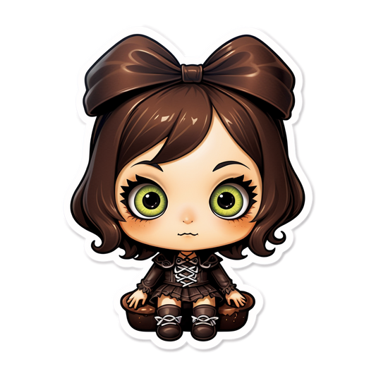 Chocolate - Halloween Sticker