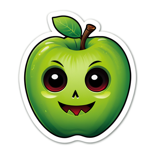 Apple - Halloween Sticker