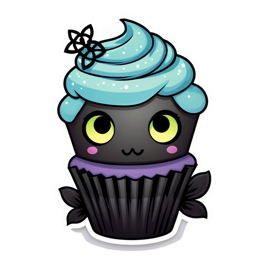 Cupcake - Halloween Sticker
