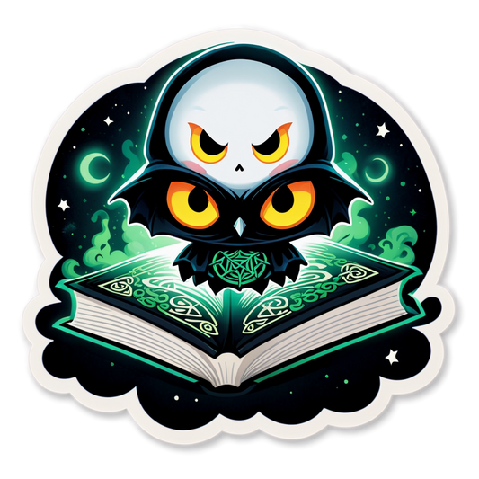 Magic Book - Halloween Sticker