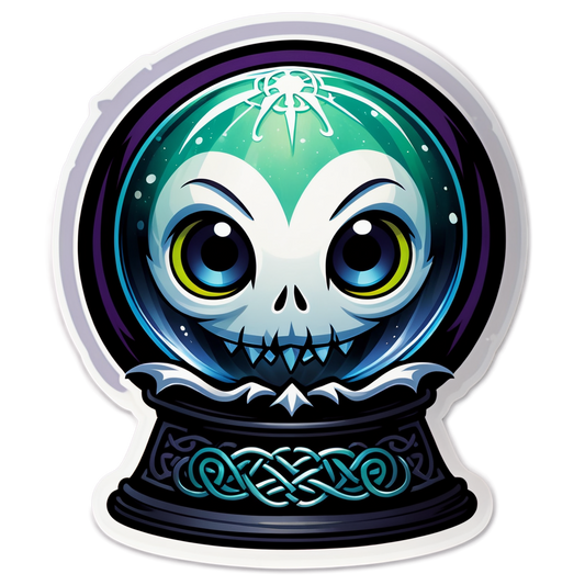 Crystal Ball - Halloween Sticker
