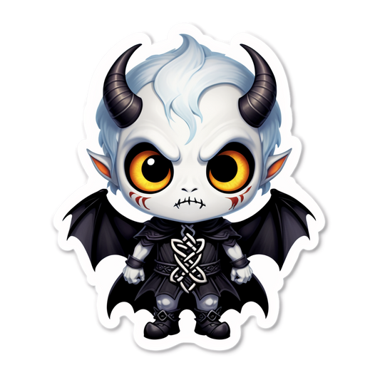 Demon - Halloween Sticker