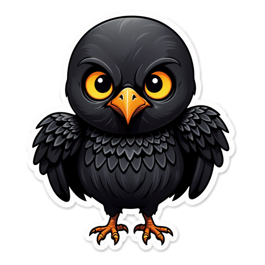 Crow - Halloween Sticker