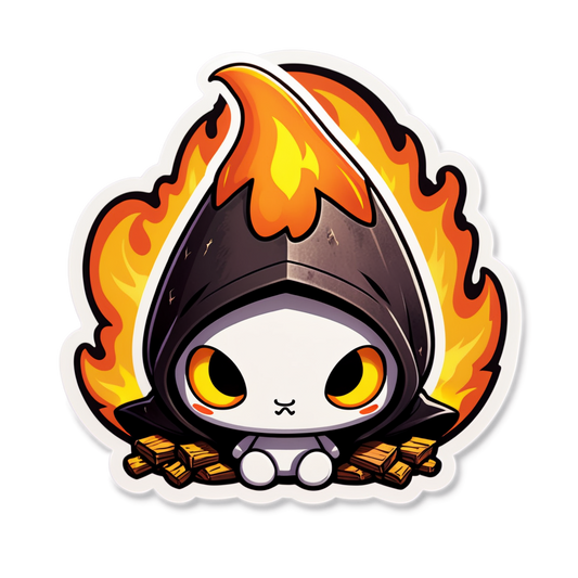 Bonfire - Halloween Sticker