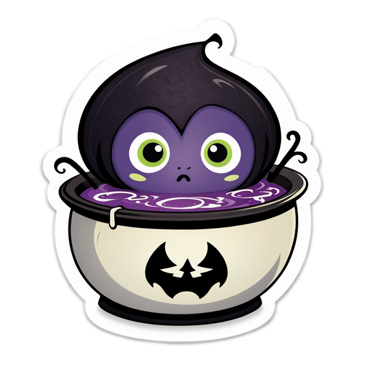 Cauldron Soup - Halloween Sticker
