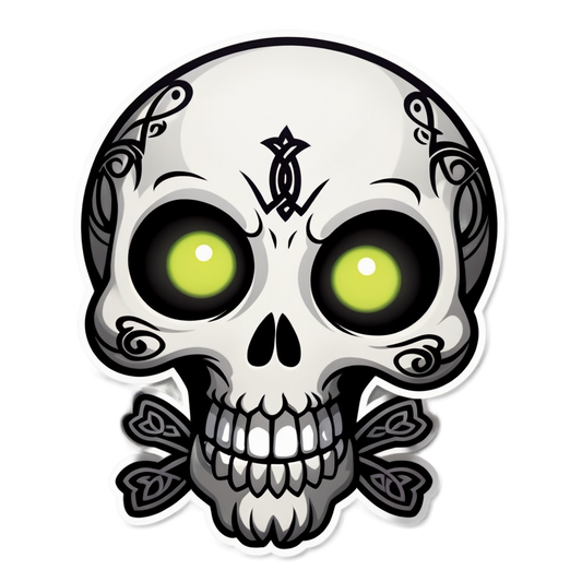 Skull - Halloween Sticker