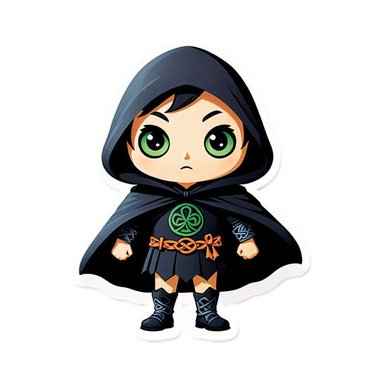 Cape - Halloween Sticker