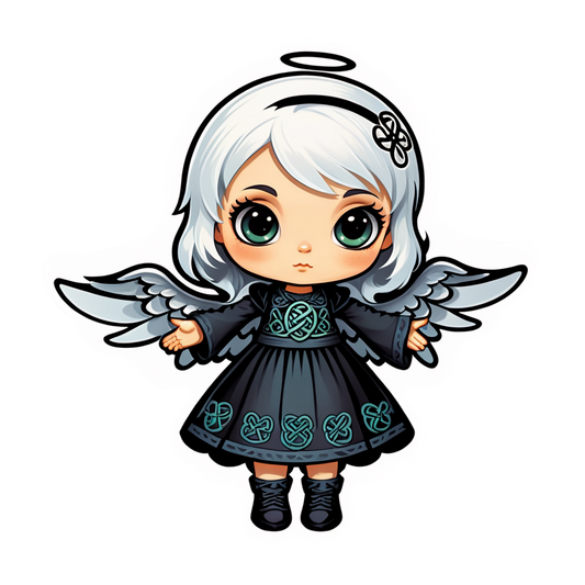 Little Angel - Halloween Sticker
