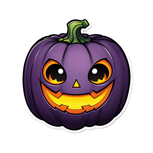 Happy Pumpkin - Halloween Sticker