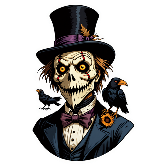 Scarecrow 3 - Halloween Sticker