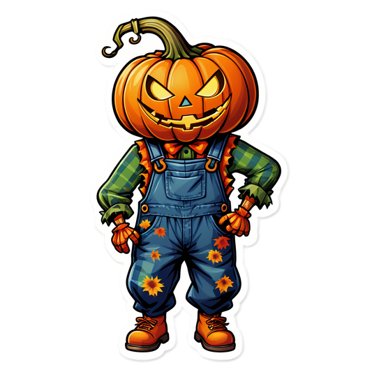 Scarecrow 5 - Halloween Sticker