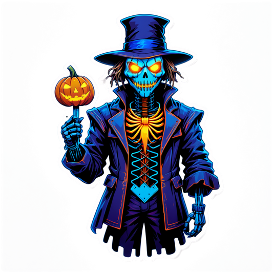 Scarecrow 7 - Halloween Sticker