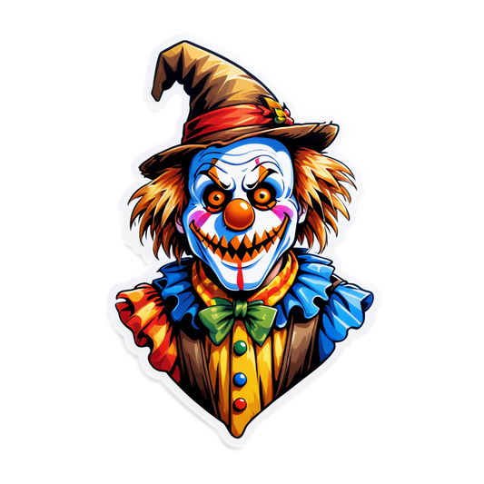 Scarecrow 29 - Halloween Sticker