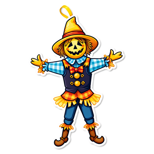 Scarecrow 36 - Halloween Sticker