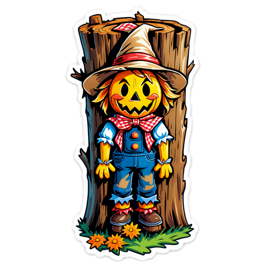 Scarecrow 38 - Halloween Sticker