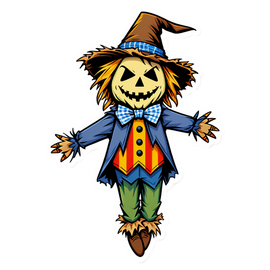 Scarecrow 46 - Halloween Sticker