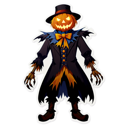 Scarecrow 47 - Halloween Sticker