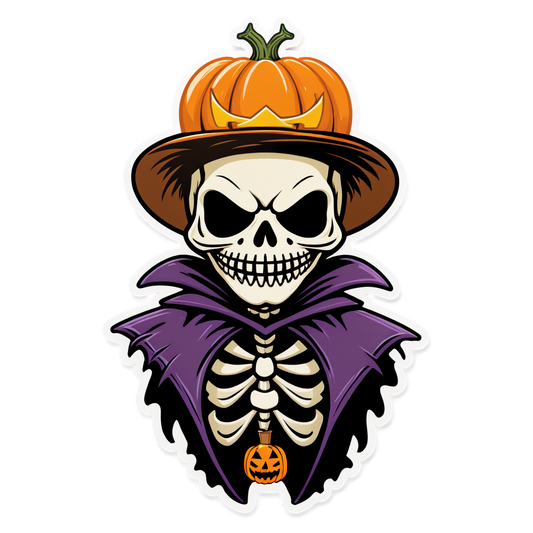 Scarecrow 49 - Halloween Sticker