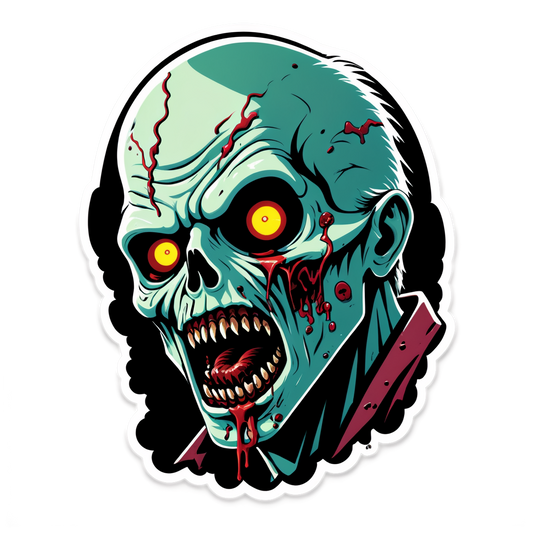 Fast Infected - Halloween Sticker