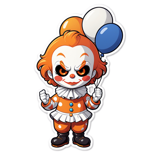 Clown Horde - Halloween Sticker